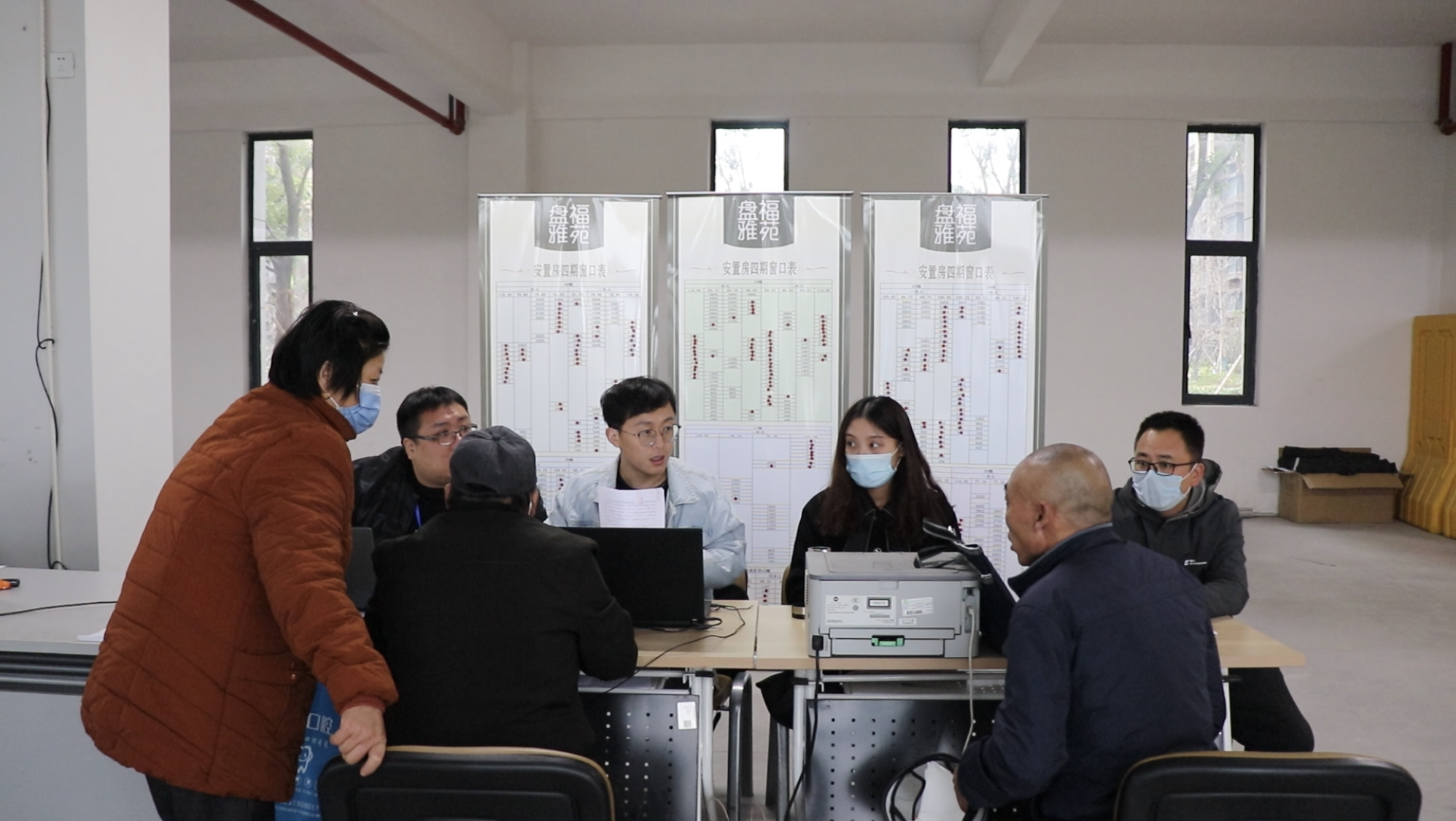 选房举行时!盘福雅苑1290套住房迎来新主人