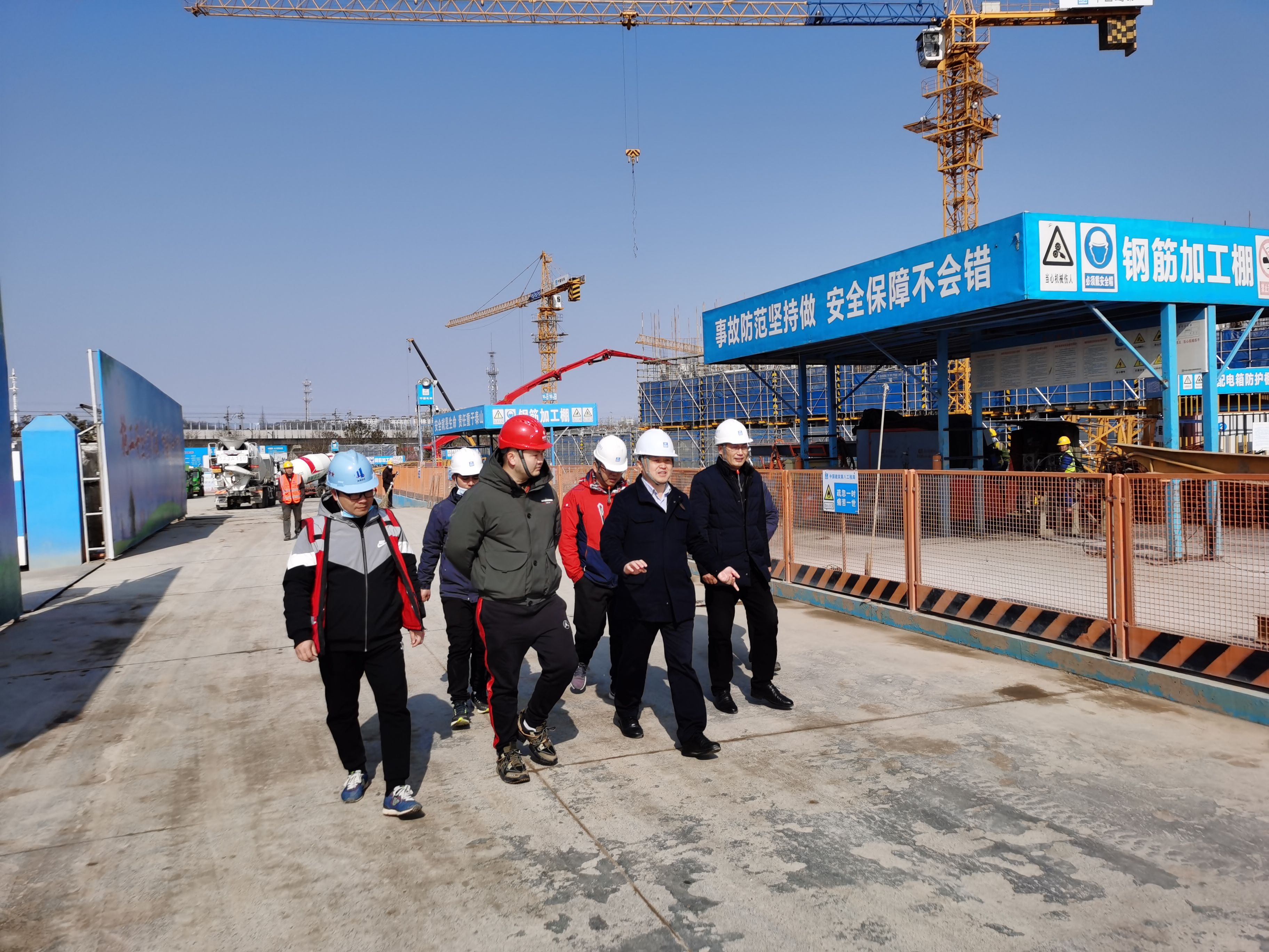 聚焦春节不歇工 盘城2号地块力争